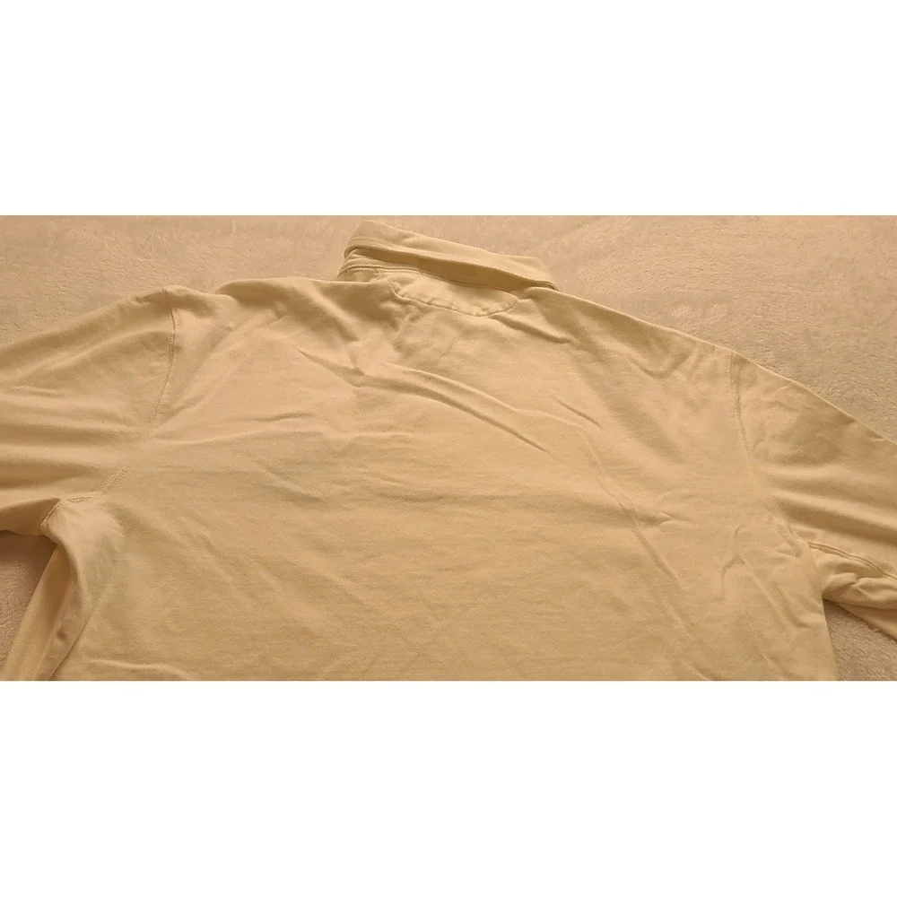 Polo Ralph Lauren‎ Men's RLPC Crest Rugby Shirt White Long Sleeve XL Cotton